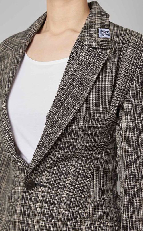 ランダムチェックジャケット