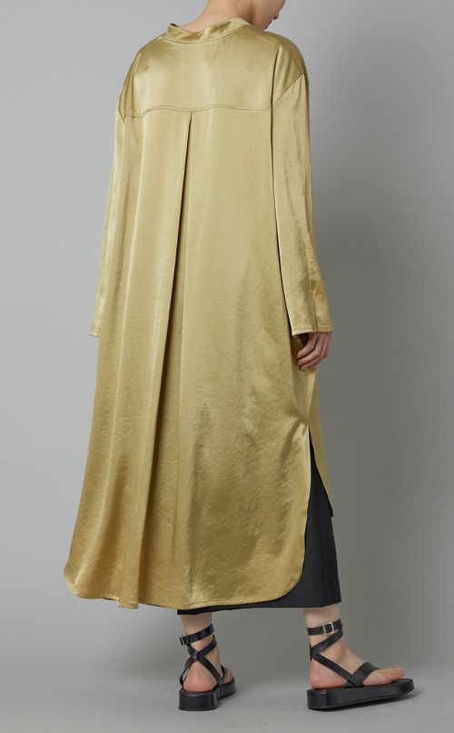 【別注】草木染めシャツワンピース