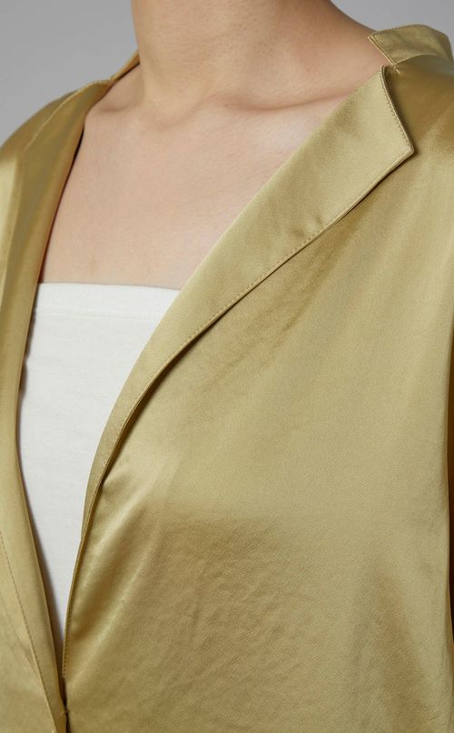 【別注】草木染めシャツワンピース