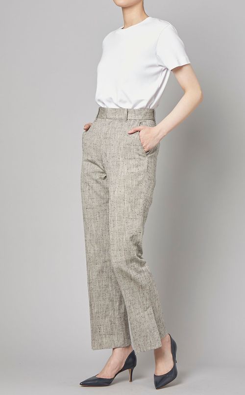 スラブネップツイードパンツ