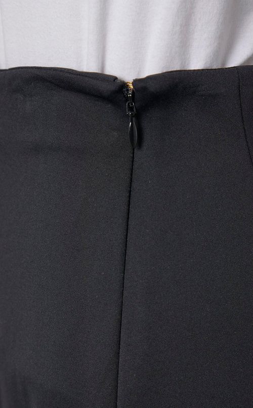 切替フレアミディスカート