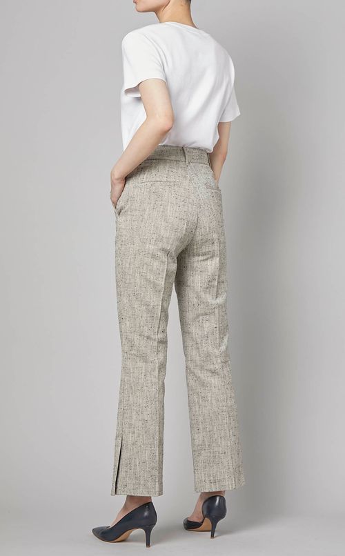 スラブネップツイードパンツ