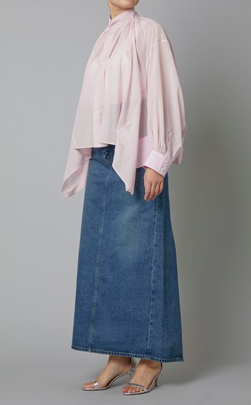 シアーコットンボイルシャツ