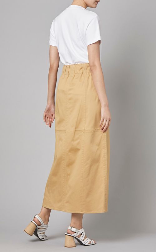 ハイウエストスリットペンシルスカート