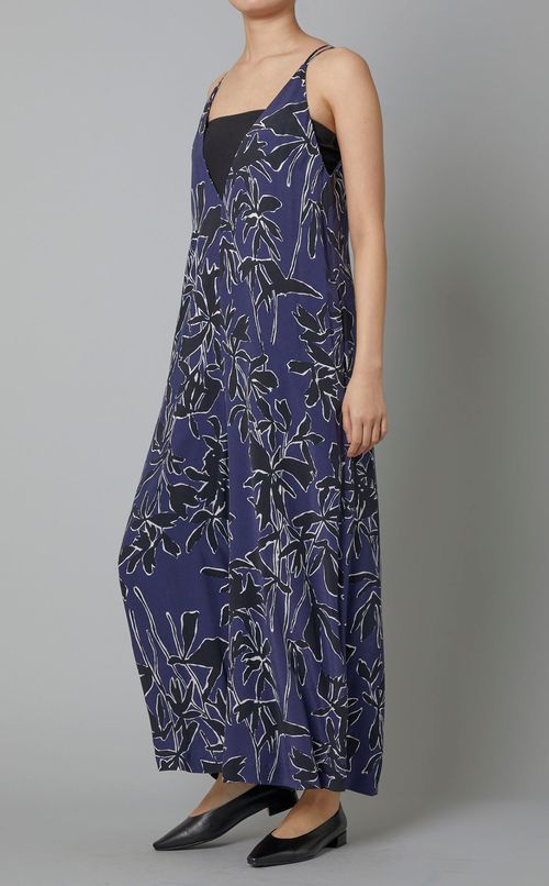 ボタニカルプリントオールインワン