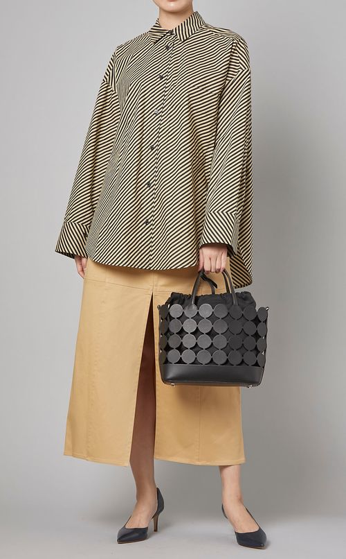 ハイウエストスリットペンシルスカート