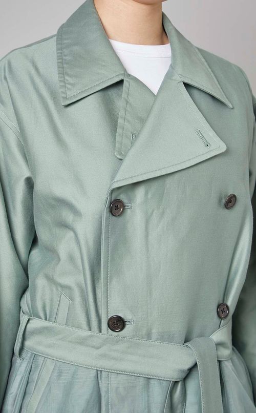 ミラージュコットンライトトレンチコート