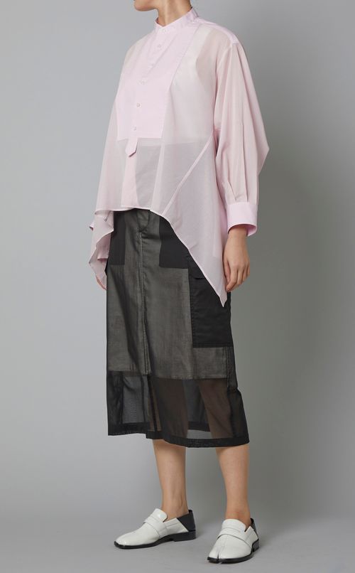 シアーコットンボイルシャツ