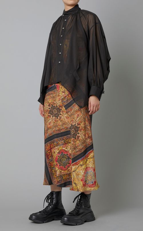 シアーコットンボイルシャツ