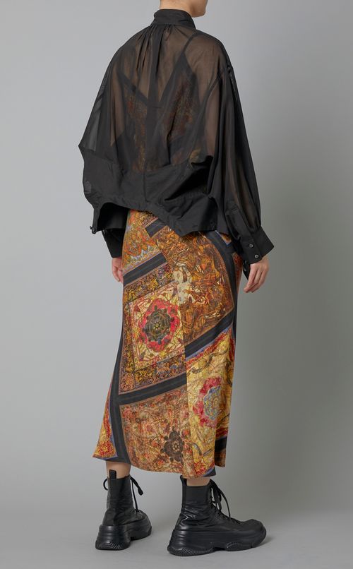 シアーコットンボイルシャツ