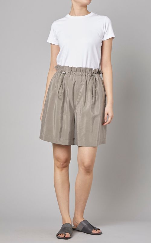 ドローストリングギャザーキュロット