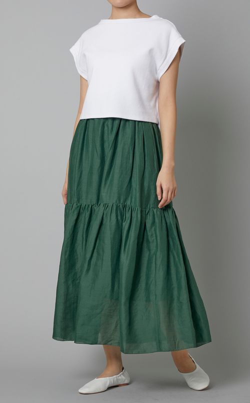 ローンギャザーロングスカート