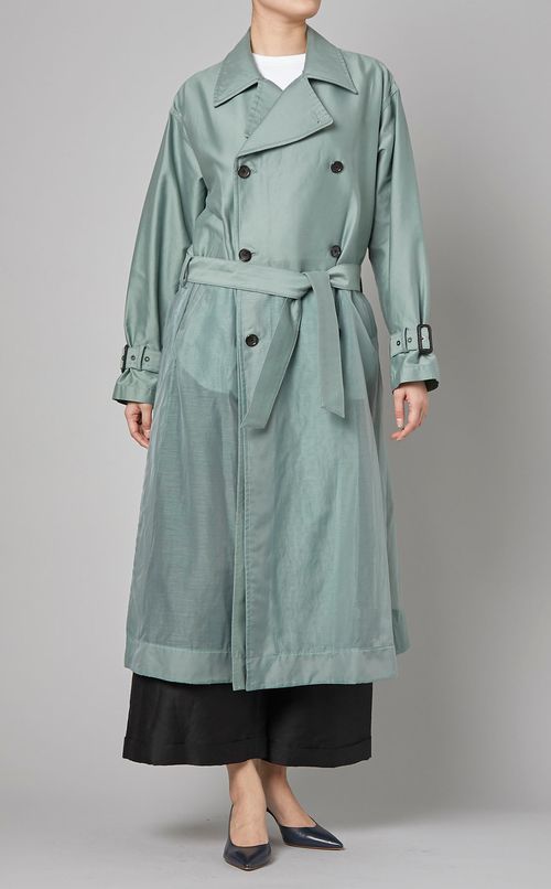 コットンリネンワイドパンツ