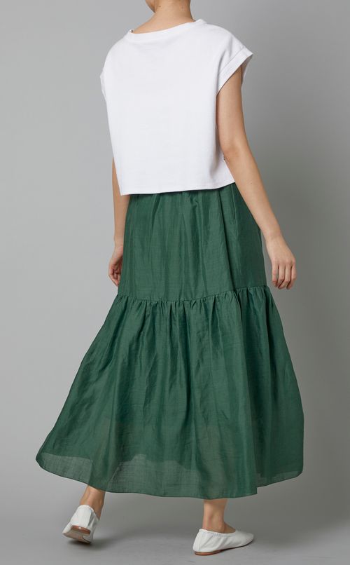 ローンギャザーロングスカート