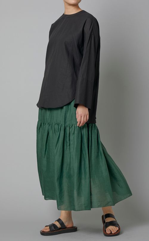 ローンギャザーロングスカート