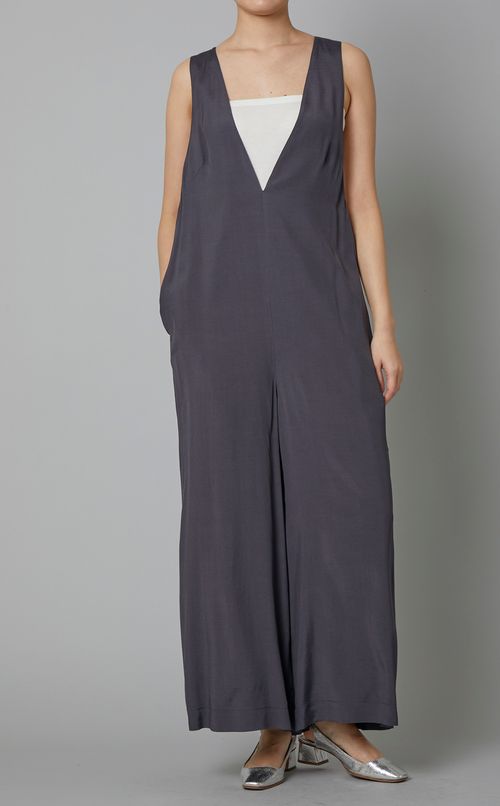 バックリボンオールインワン