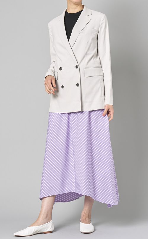 ストレッチダブルブレストジャケット