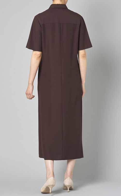 デザインシャツワンピース