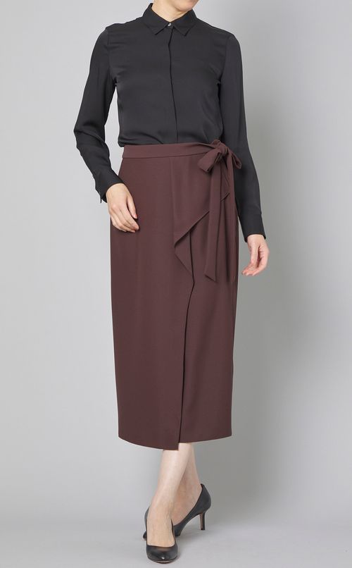 リボンベルトデザインスカート