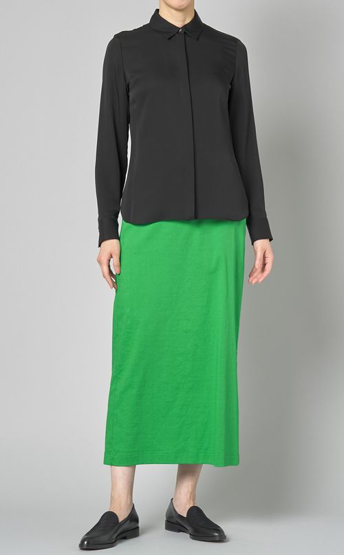 ジャージーボックススカート