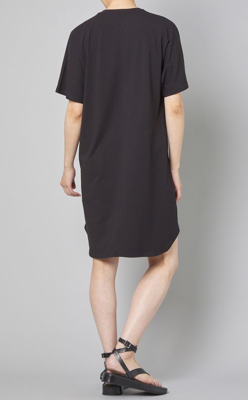 ドルマンスリーブジャージーワンピース