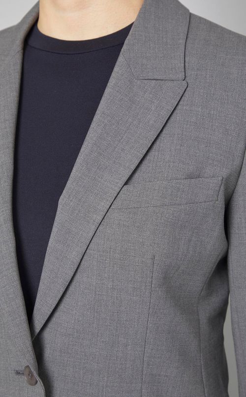 トレーサブルウールシングルジャケット