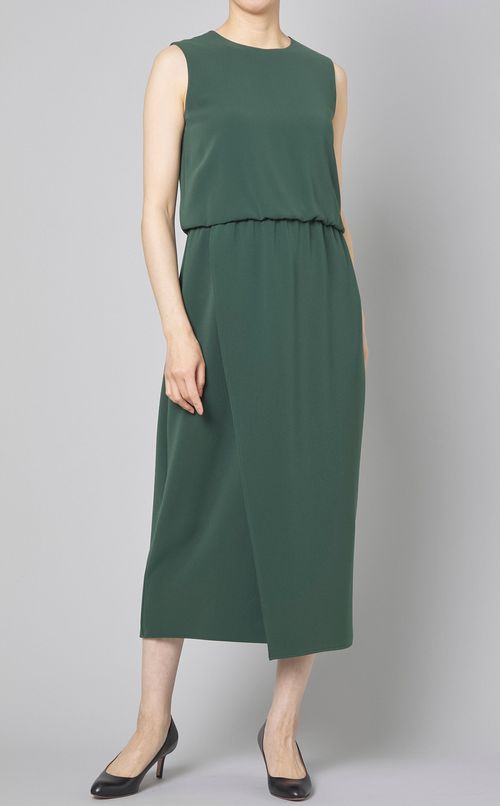 ノースリーブレイヤードワンピース