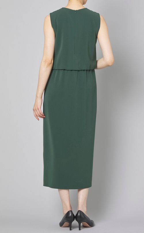 ノースリーブレイヤードワンピース