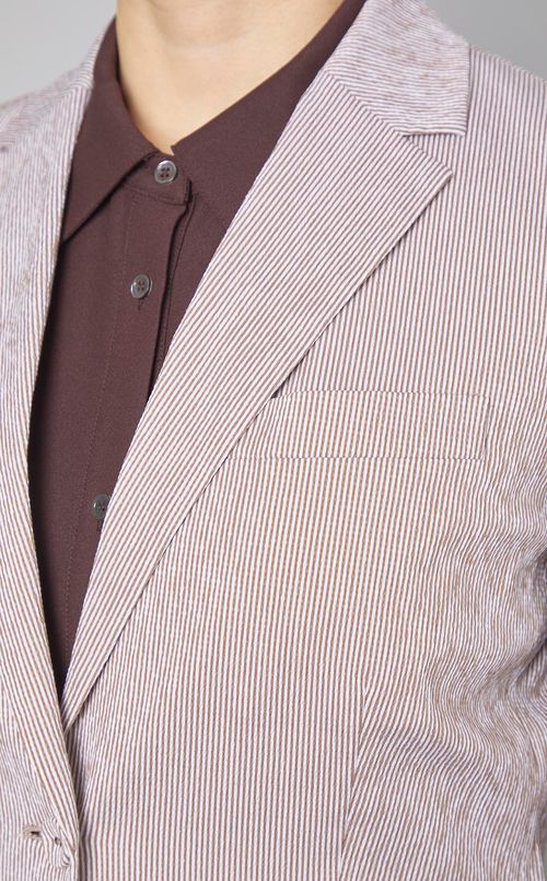 サッカーストライプシングルジャケット