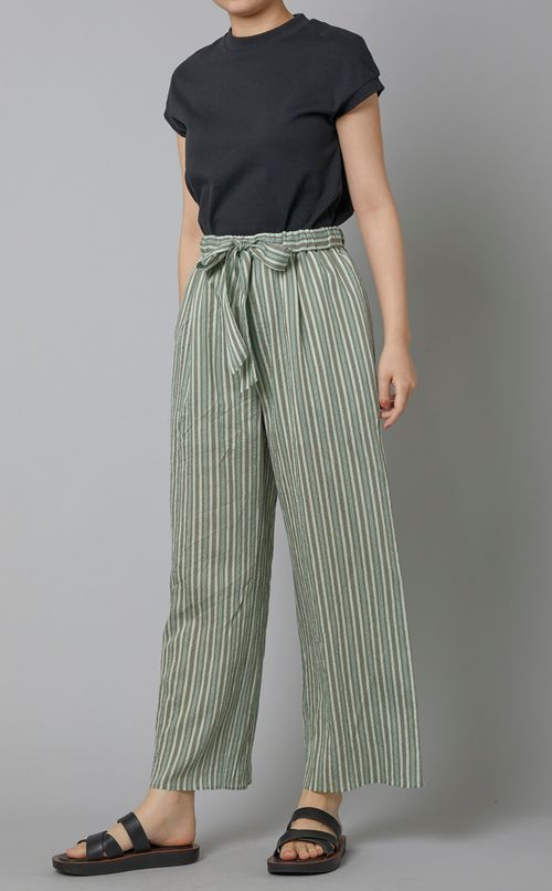 マルチストライプリラックスパンツ