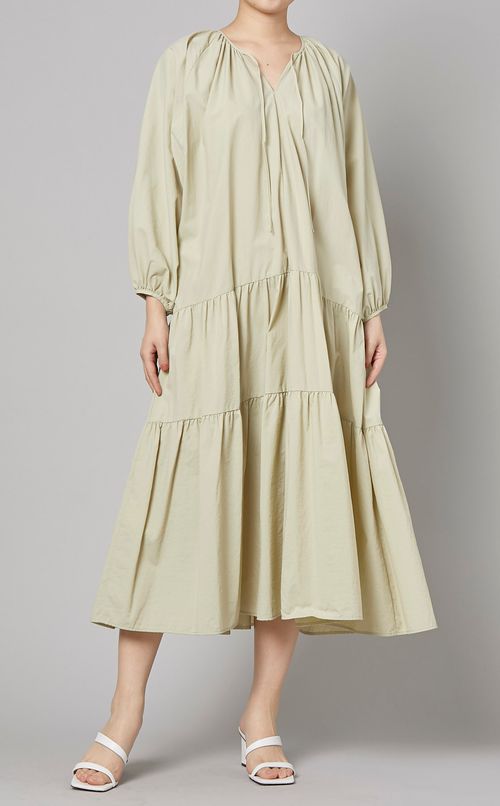 2wayティアードワンピース