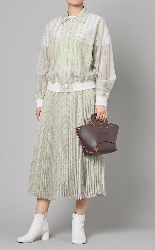 リバーシブルカウレザートートバッグ