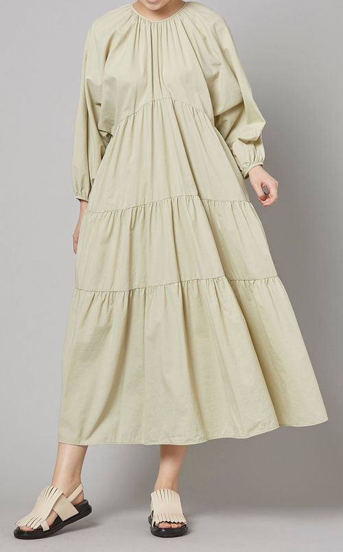 2wayティアードワンピース