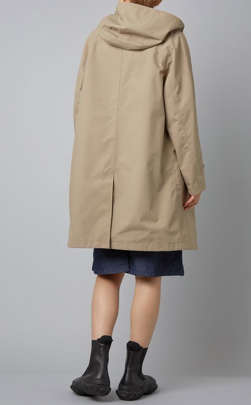 ロングフーディコート