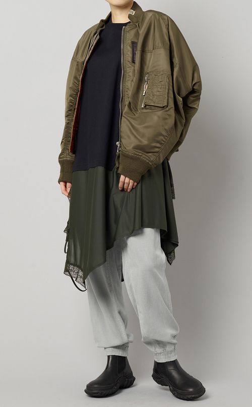 レイヤードデザインプルオーバー