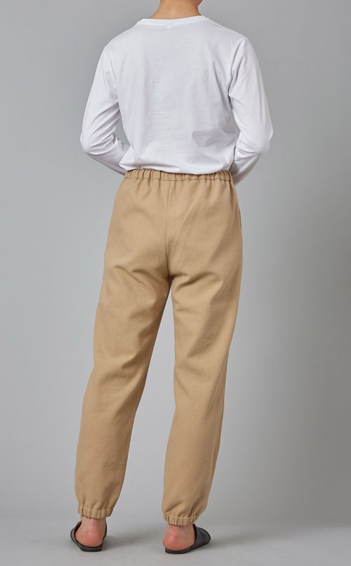 コットンツイルイージーパンツ