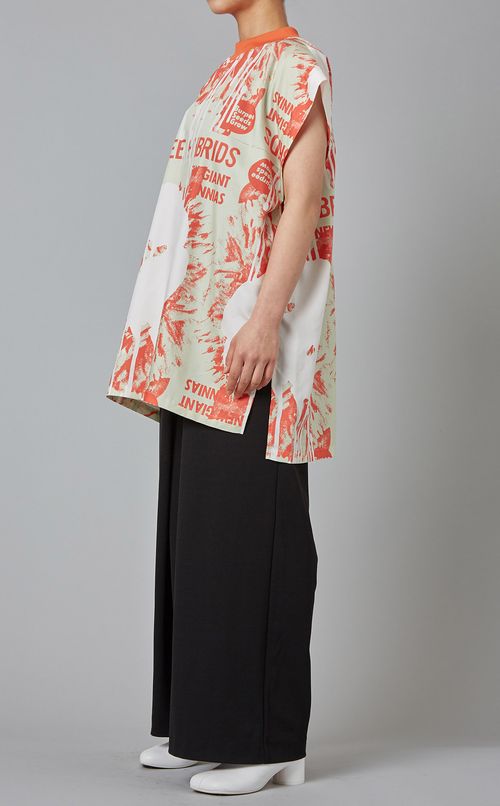 コットン混ジャンプスーツ