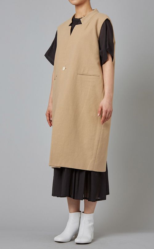 シフォンレイヤードワンピース