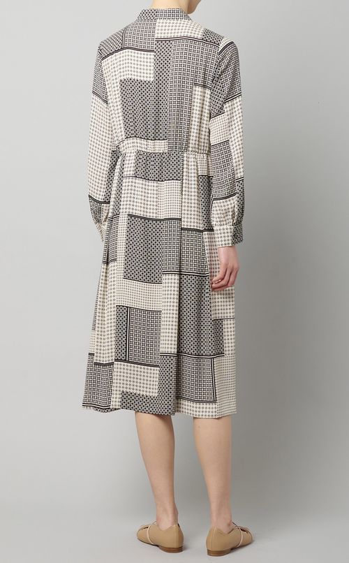 マルチプリントフレアワンピース