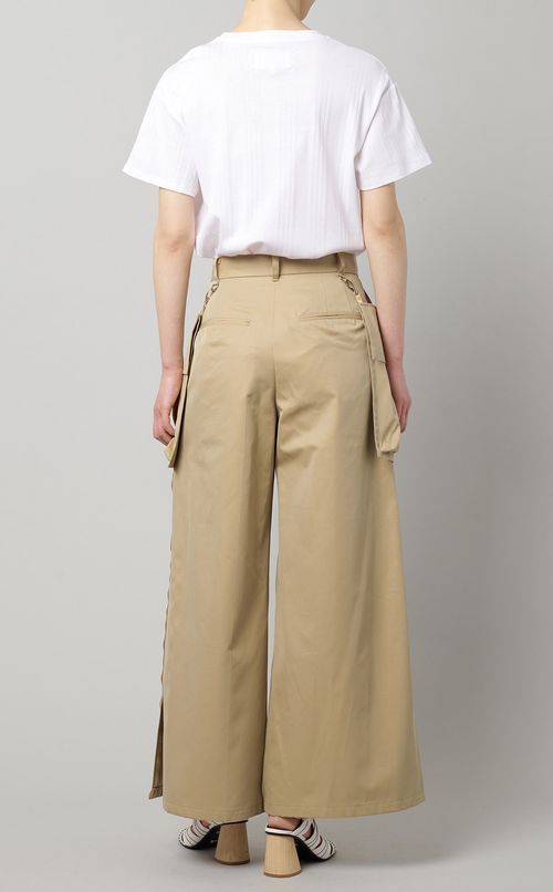 ビッグポケットワイドパンツ