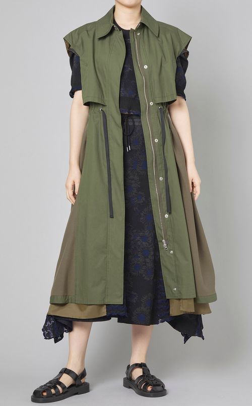 フラワージャガードぺプラムスカート