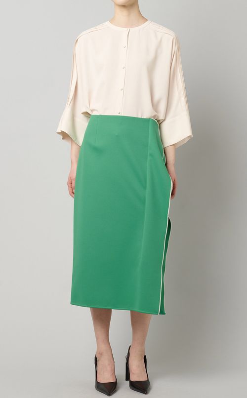 ジョーゼットドルマンスリーブブラウス