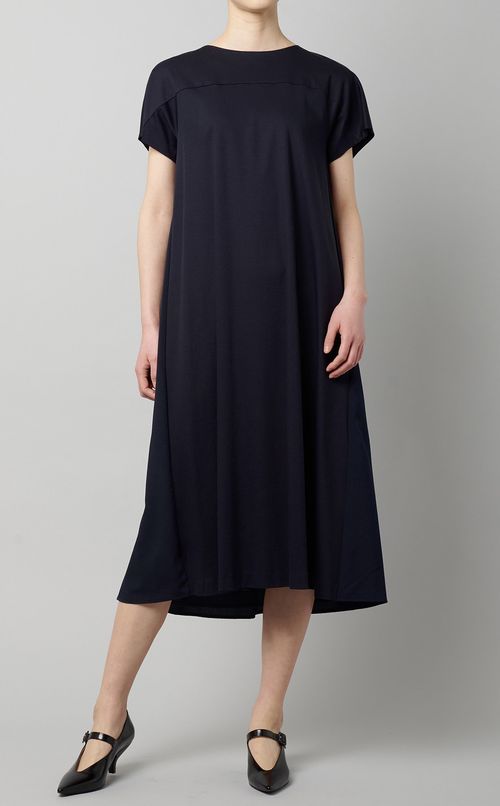 フレアジャージーワンピース