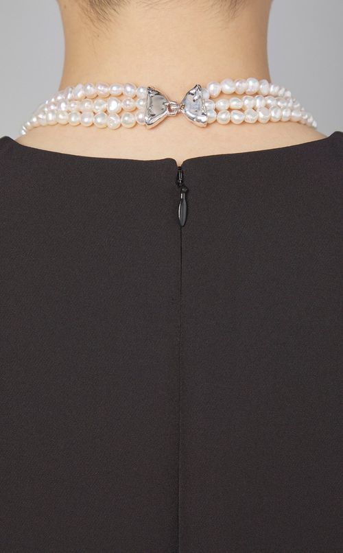 トリプルパールピジョンネックレス