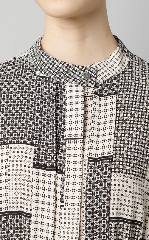 マルチプリントフレアワンピース