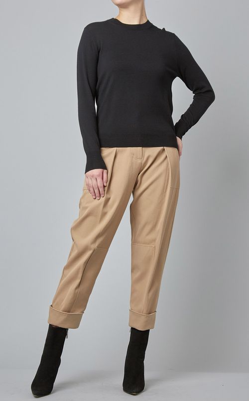 タックデザインパンツ