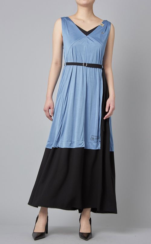 レイヤードデザインドレス