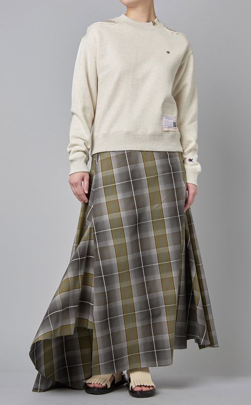 シアーショルダープルオーバー