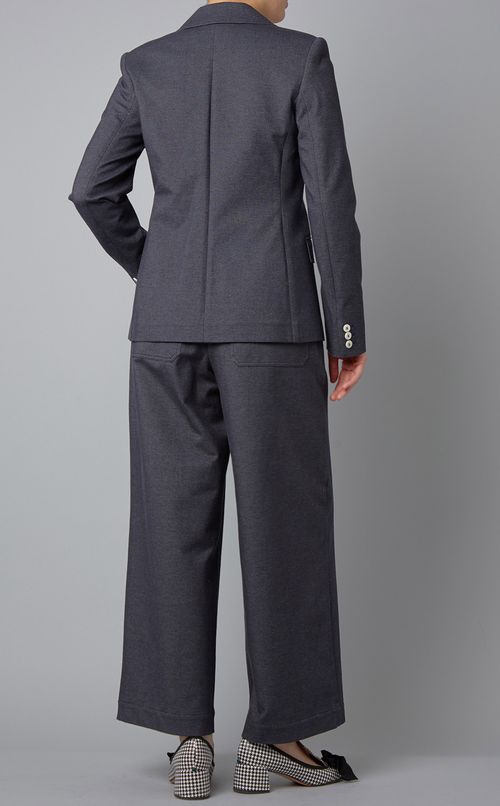 デニムライクジャージージャケット