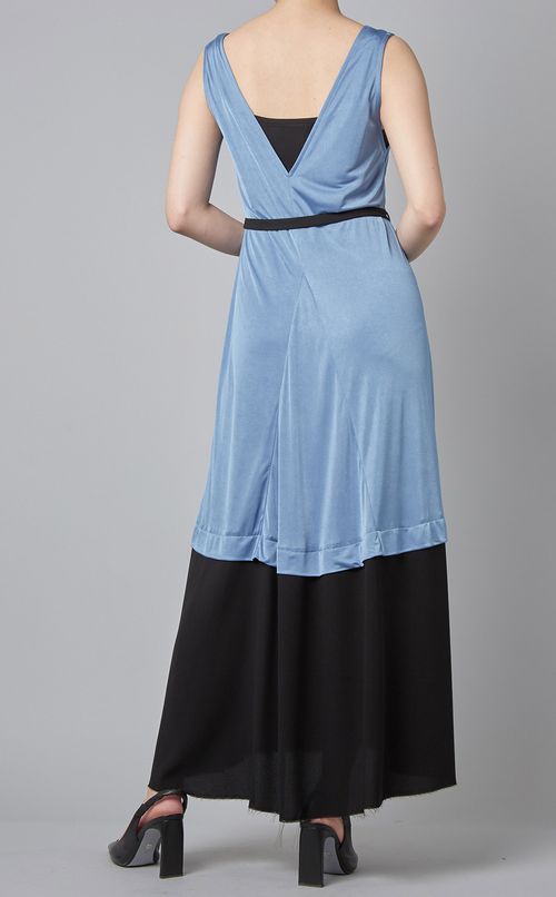 レイヤードデザインドレス